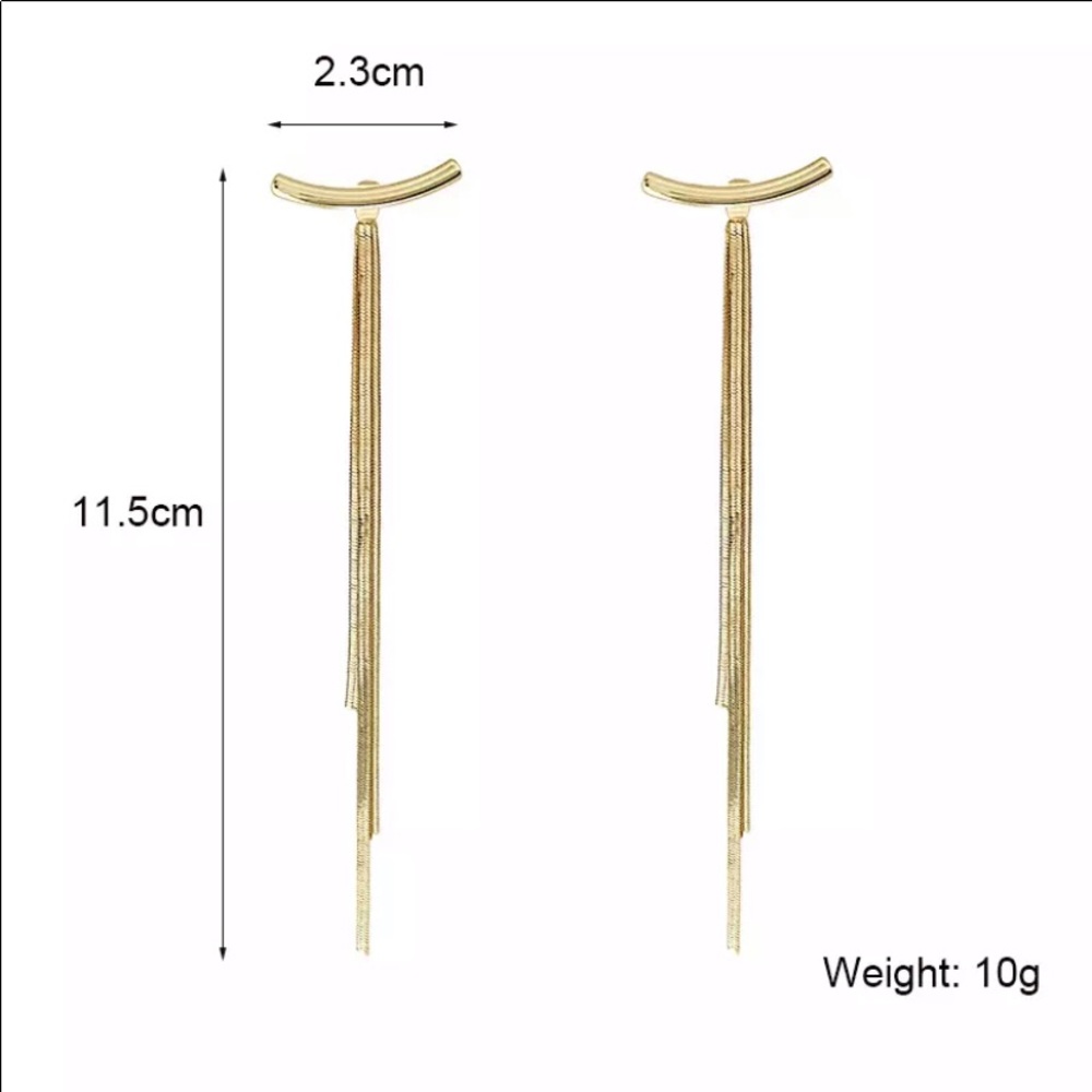 14k Gold Plated Earrings - Picture 4 of 6